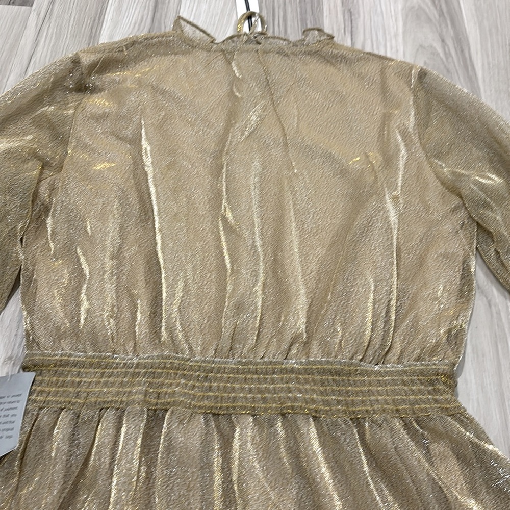 NSR
Emma Floral Print Ruffle Dress In
Tan Dress Size XL NWT - Picture 11 of 11